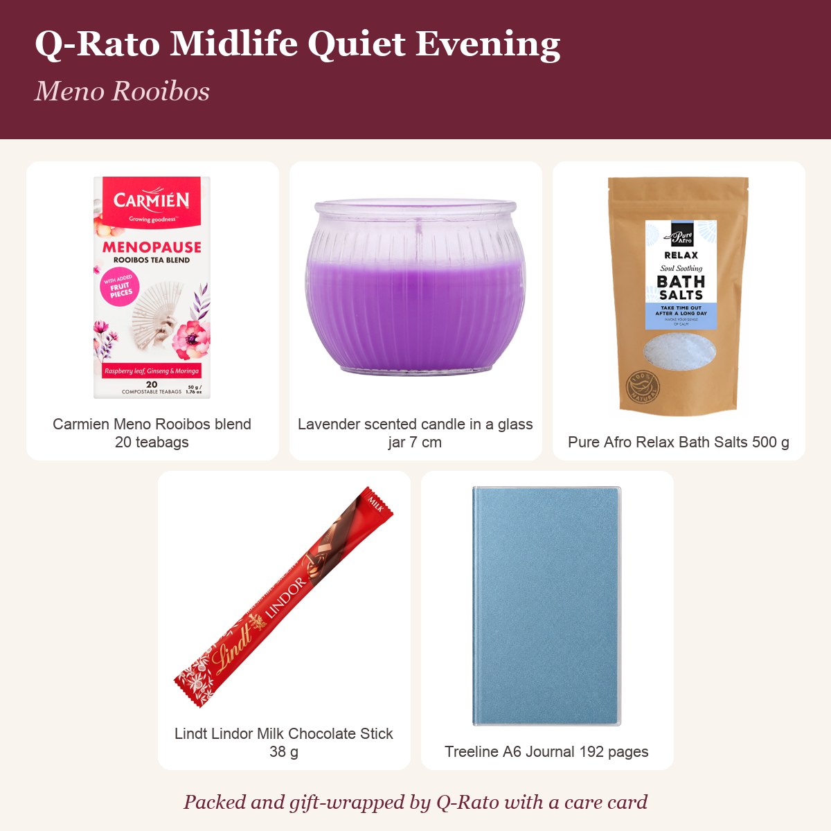 Q-Rato Midlife Quiet Evening - 6 Items