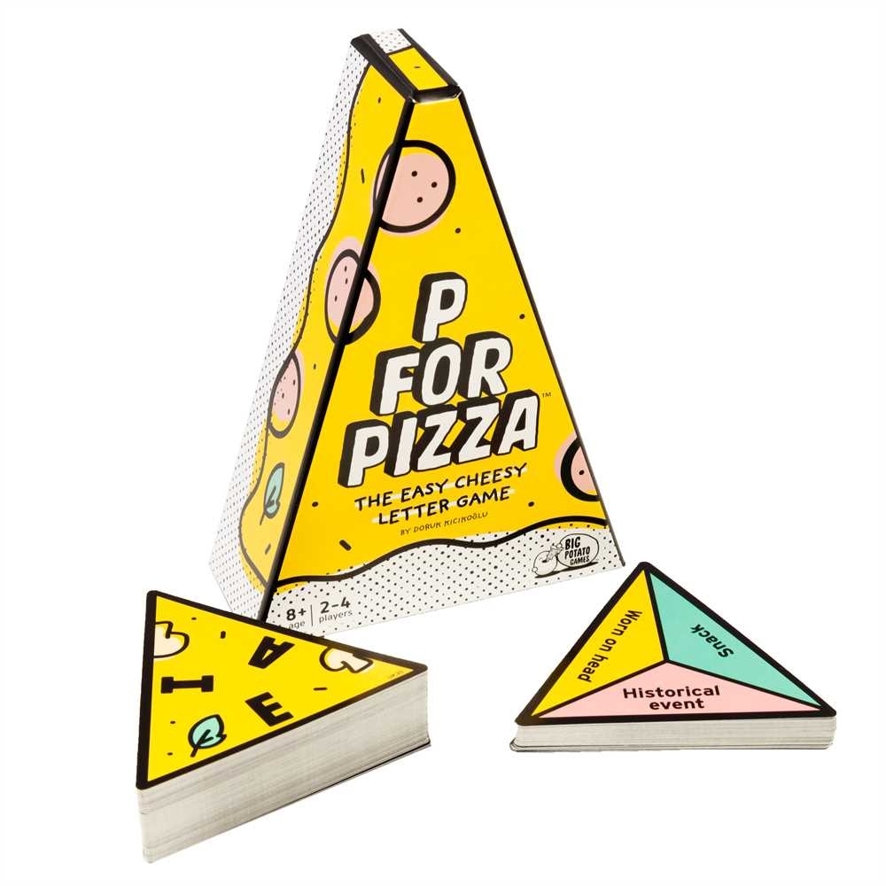 P For Pizza Travel Size - Family Card Game - 2-4 Players