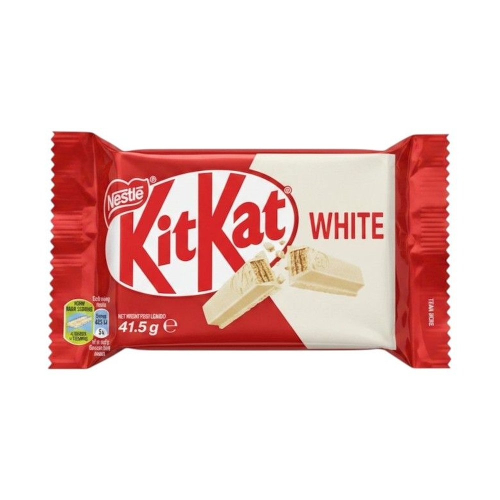Nestle KitKat White Four Finger - 24 x 41.5g