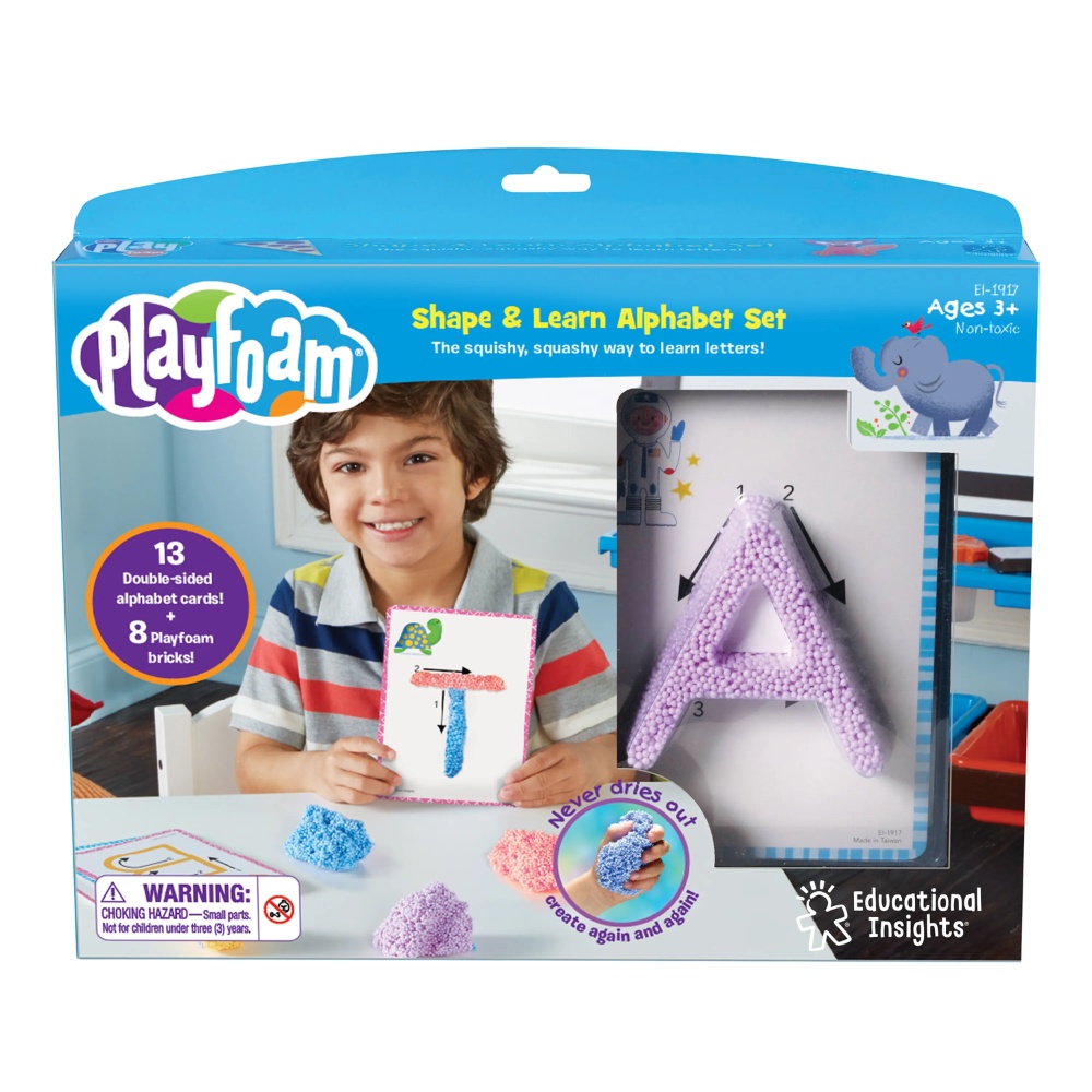 Playfoam® Sensory Dough - Shape & Learn Alphabet Set