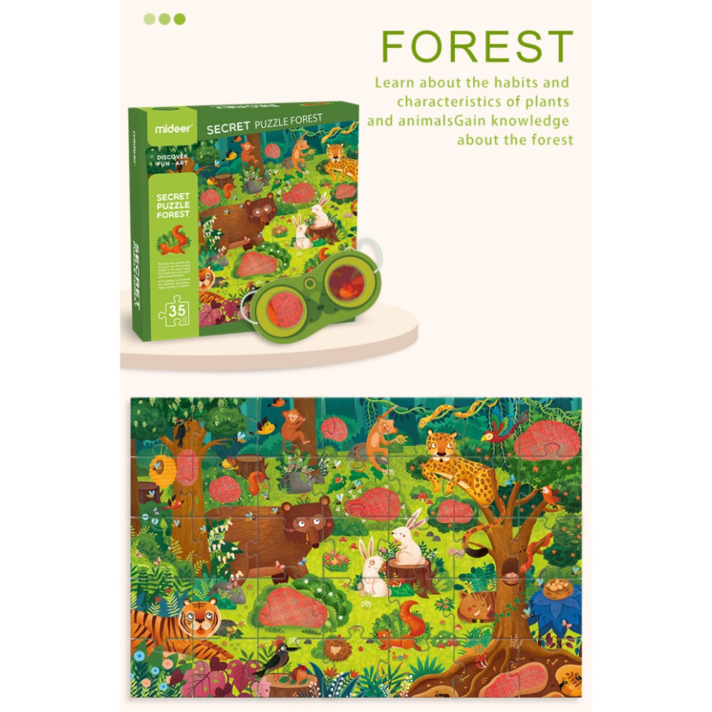 Puzzle Secret - Forest - 35pcs