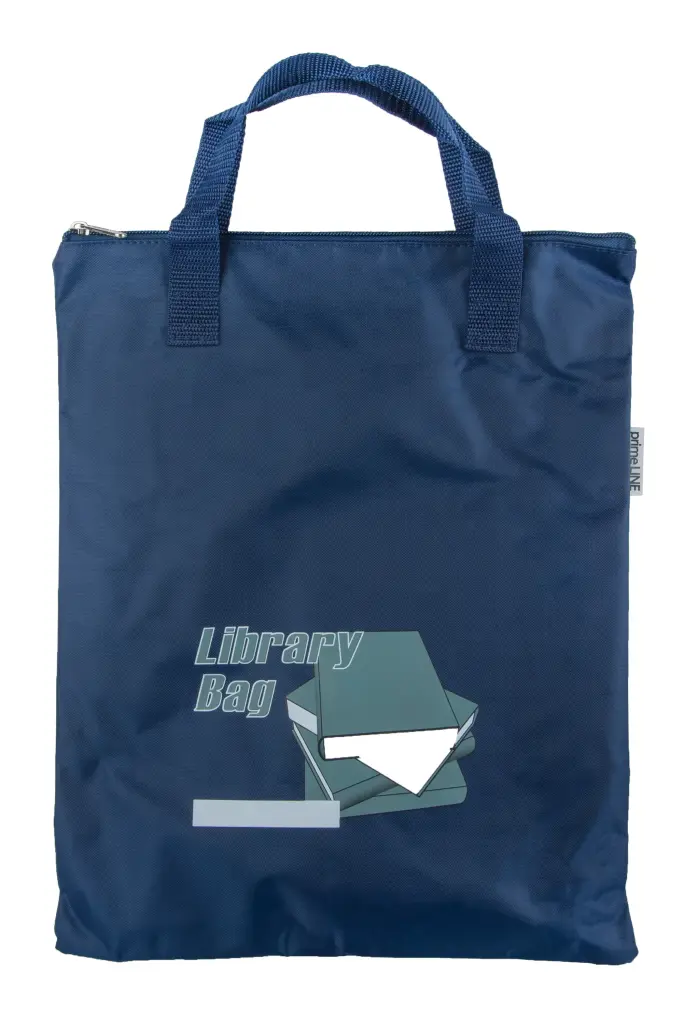WonderSpark Kids Navy Homework Book Bag with Zip