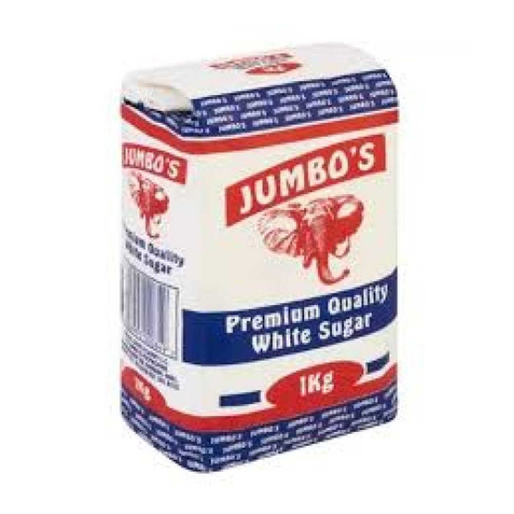 Jumbos 10X1kg White Sugar — 2 packs