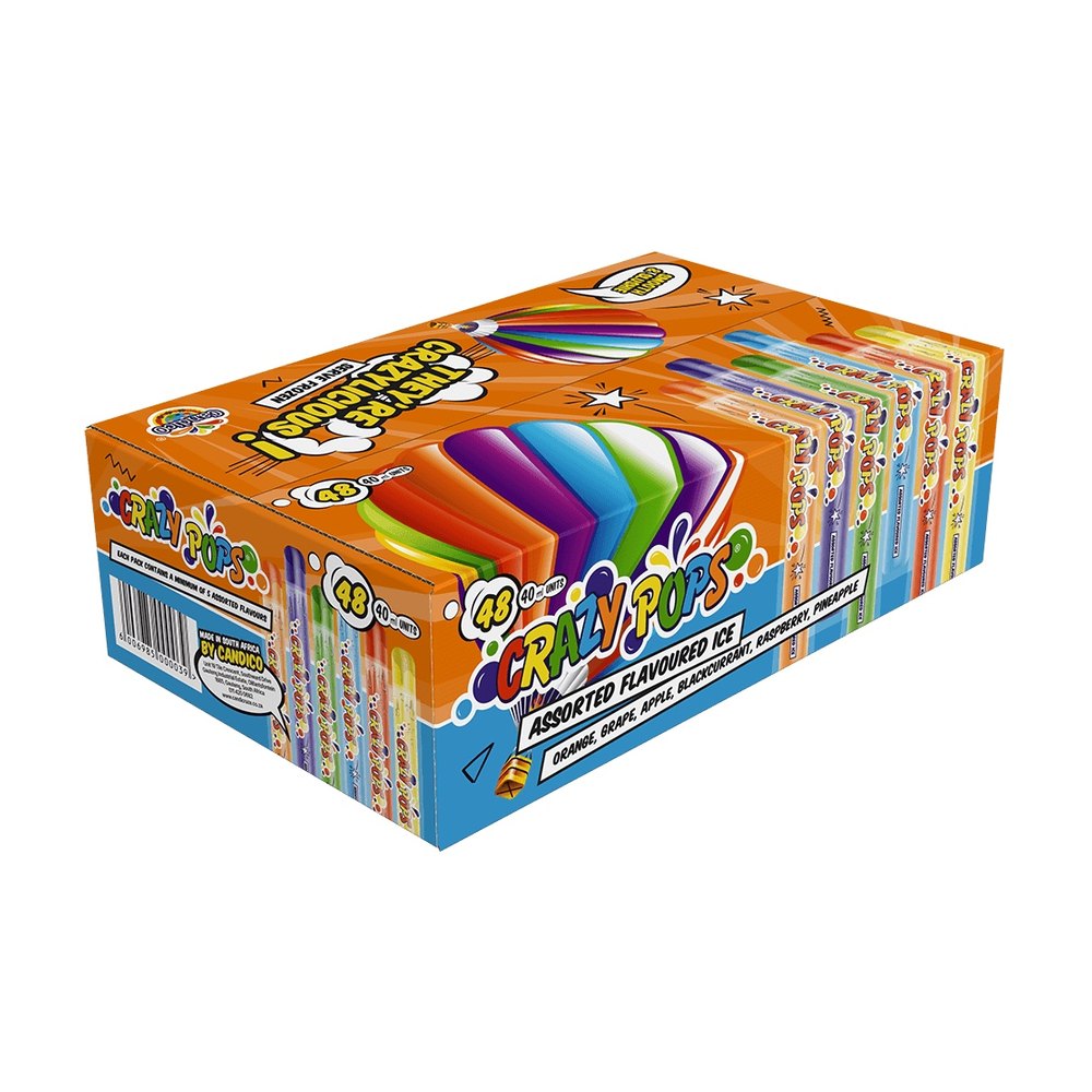 Candico Crazy Pops - 48 Lollipops