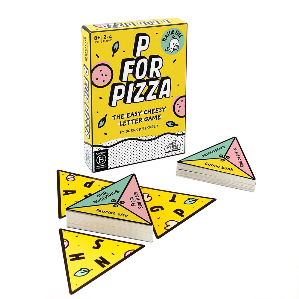P For Pizza - Family Card Game - 2-4 Players