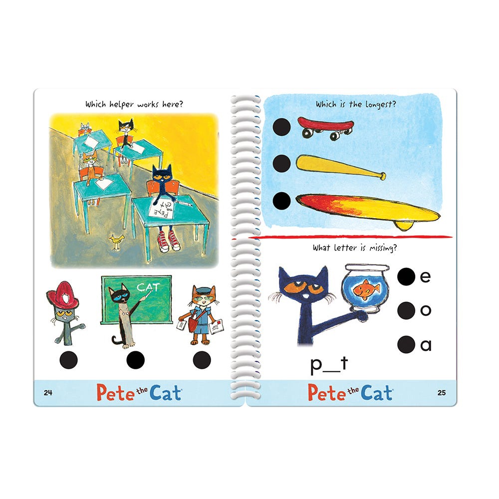 Educational Insights - Hot Dots® Interactive Self-Checking Activity for Kids: Pre-school Level 1