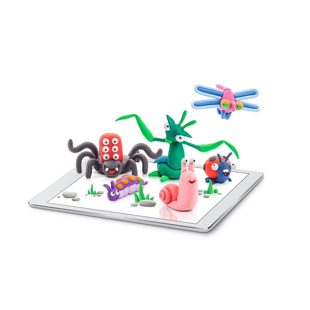 Modelling Air-Dry Clay with Fun Interactive App - Bugs, 15 cans