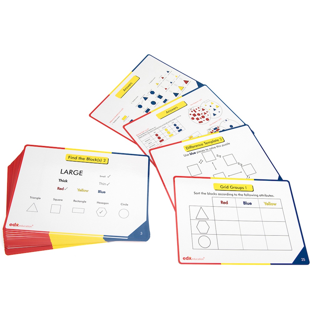 Activity Cards - Attribute Blocks & Spinner