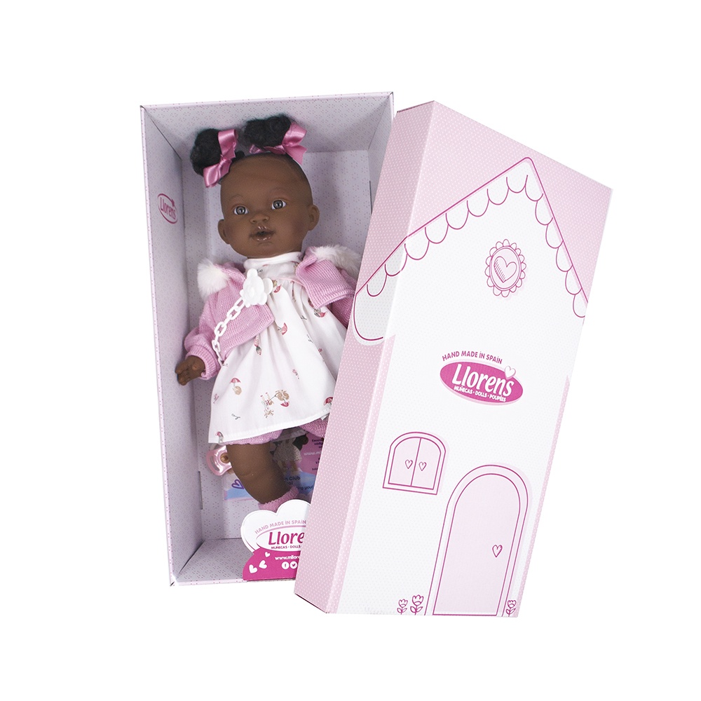 Baby Girl Doll with Clothing & Accessories: Diara - 38cm