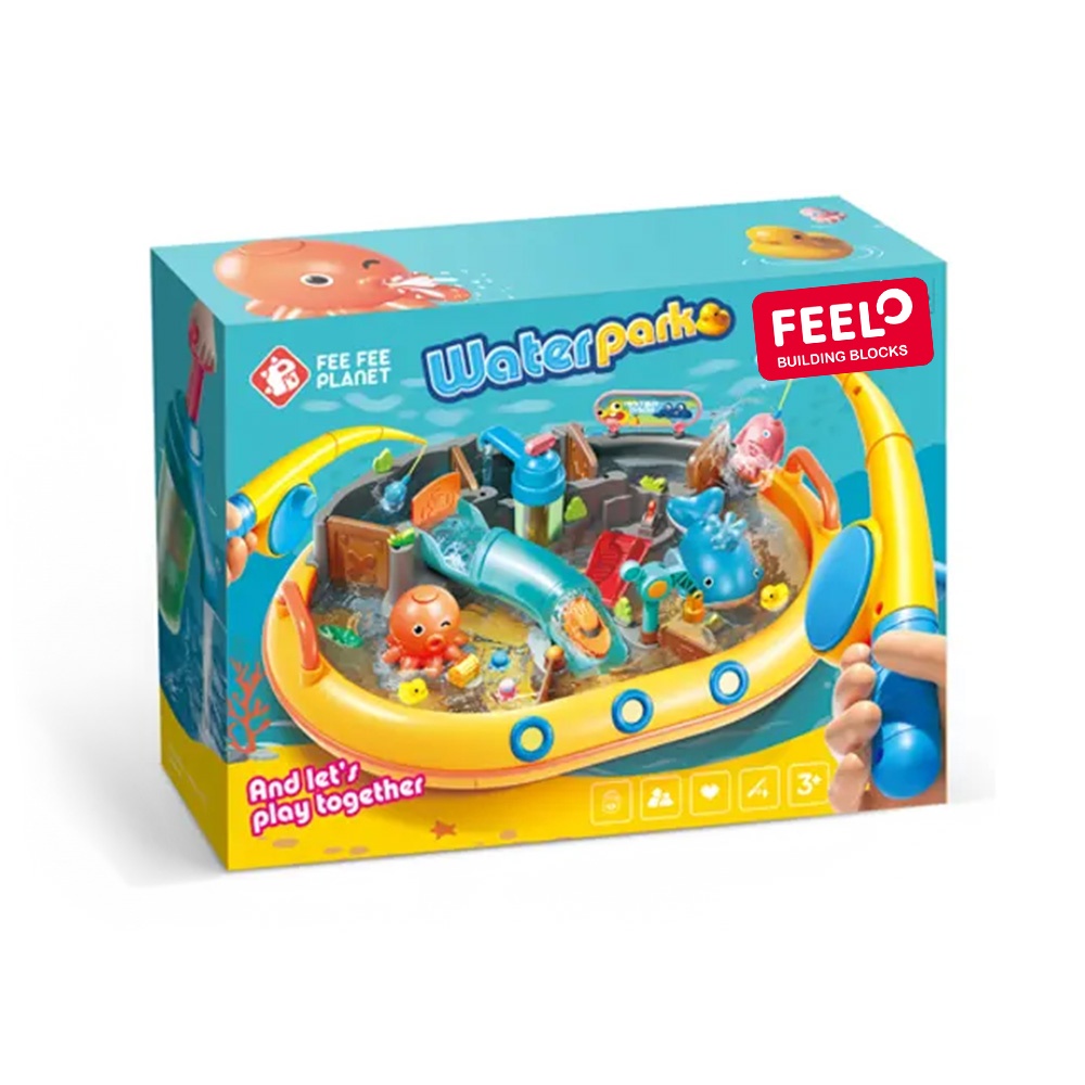 Fishing Game Water Park Set - 29 Pieces-**