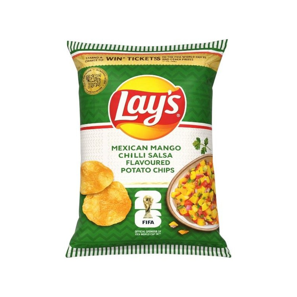 Lay's Mexican Mango Chilli Salsa Chips - 12 x 120g