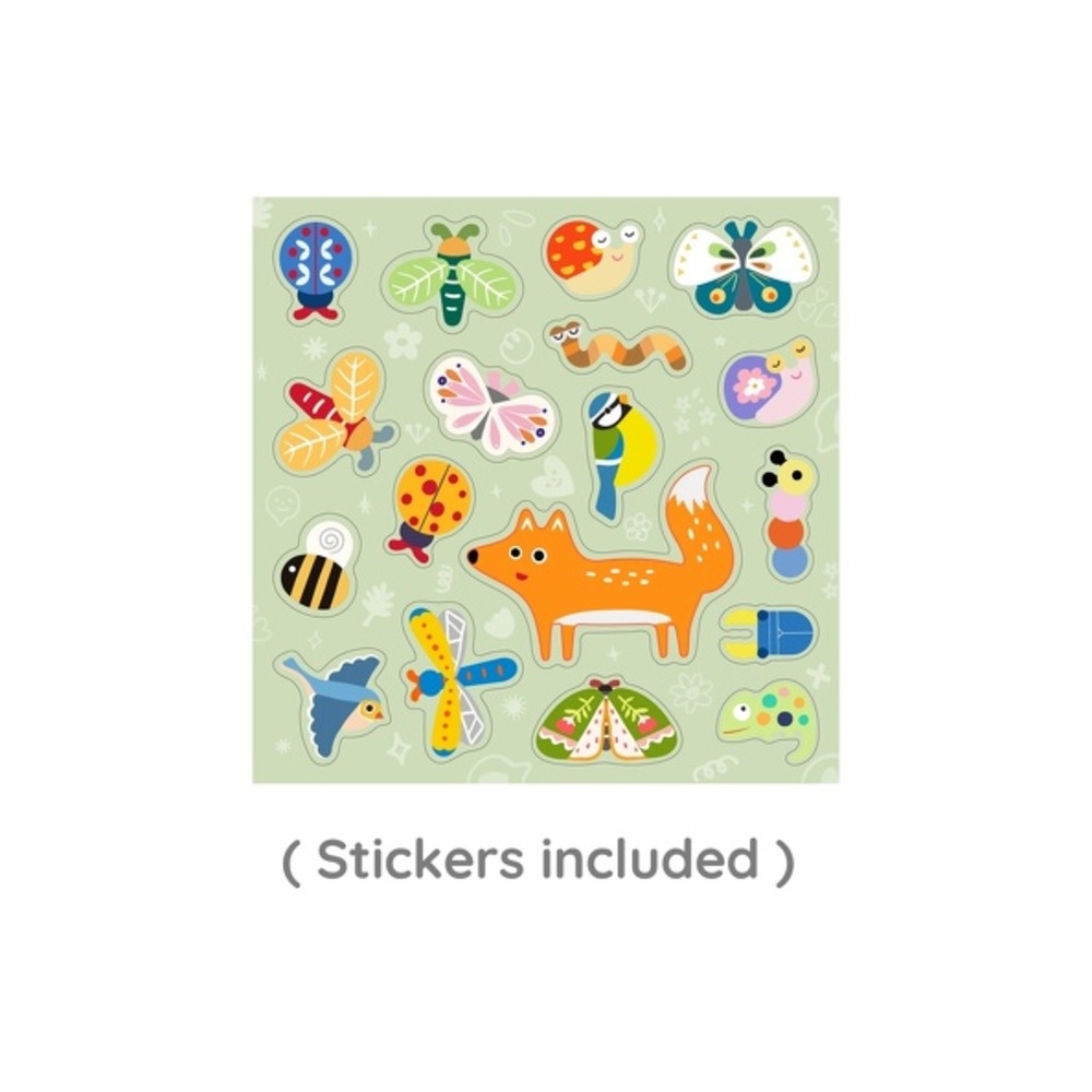 Insect World Magnetic Activity Box - 50Pcs