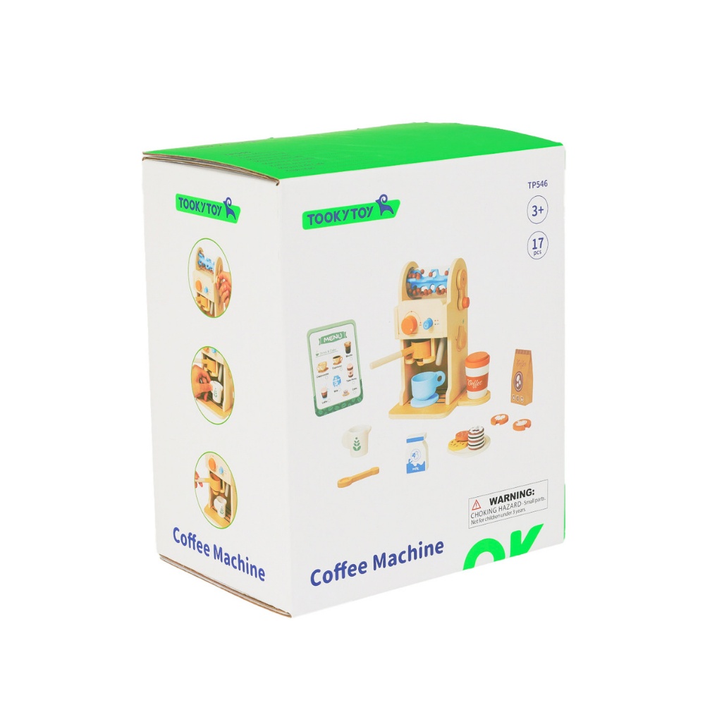 Pretend Play Coffee Machine Toy Set