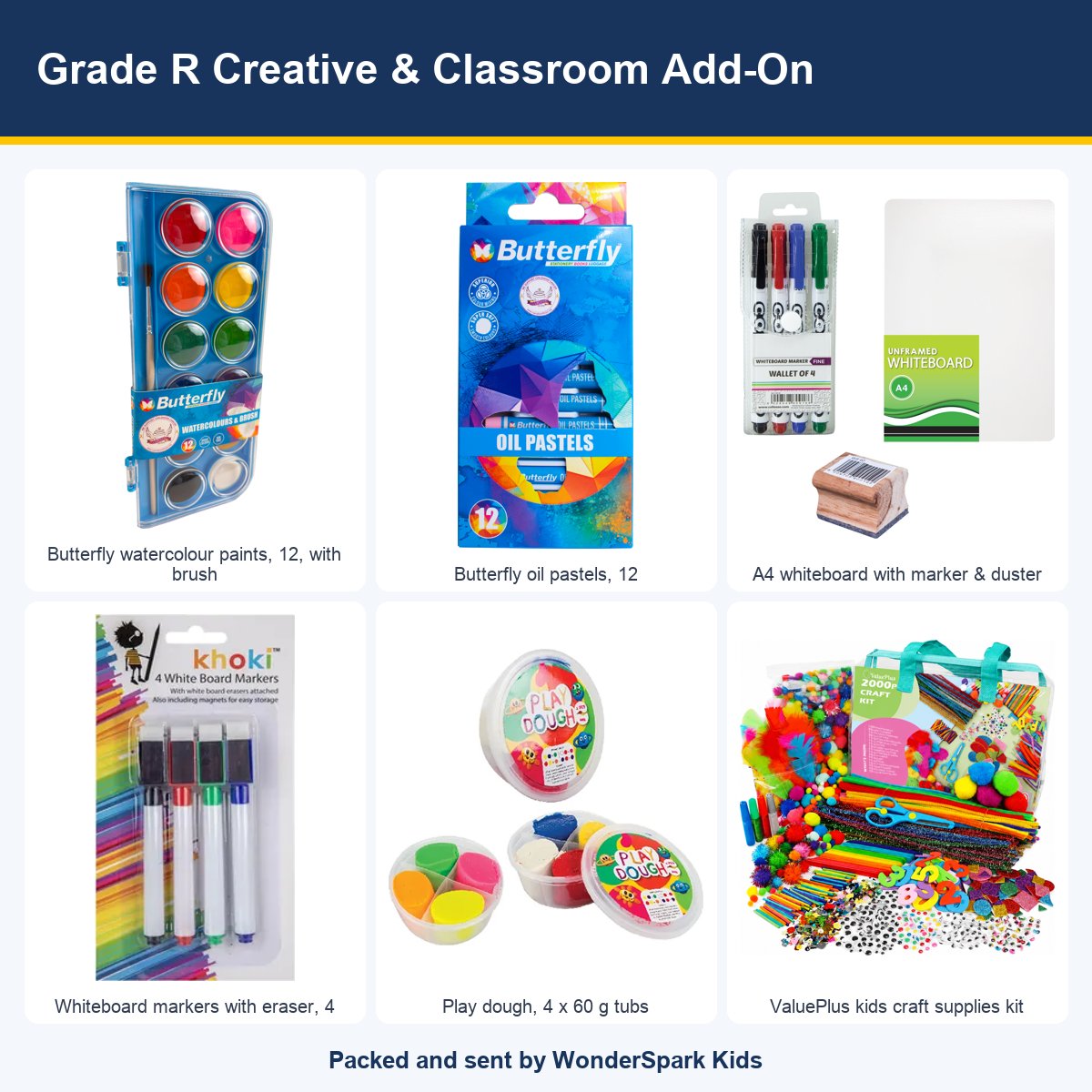 WonderSpark Kids Grade R Creative & Classroom Add-On