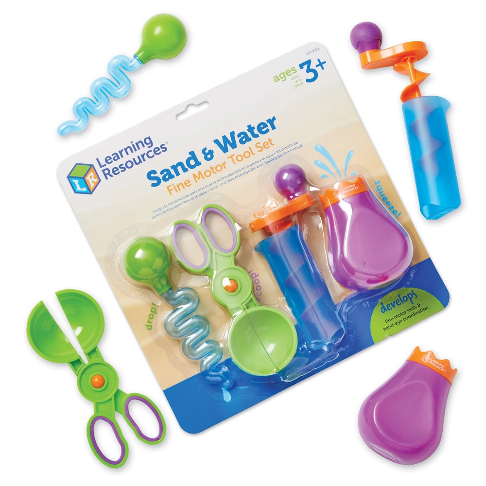 Sand & Water Fine Motor & Sensory Play Tool Set