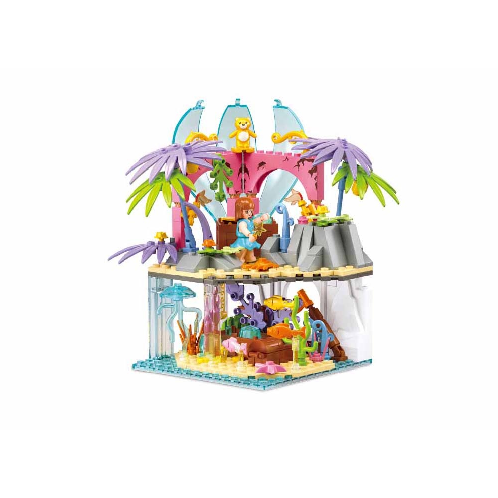 Sluban Building Set: Girls Dream - Secret Island - 224pcs