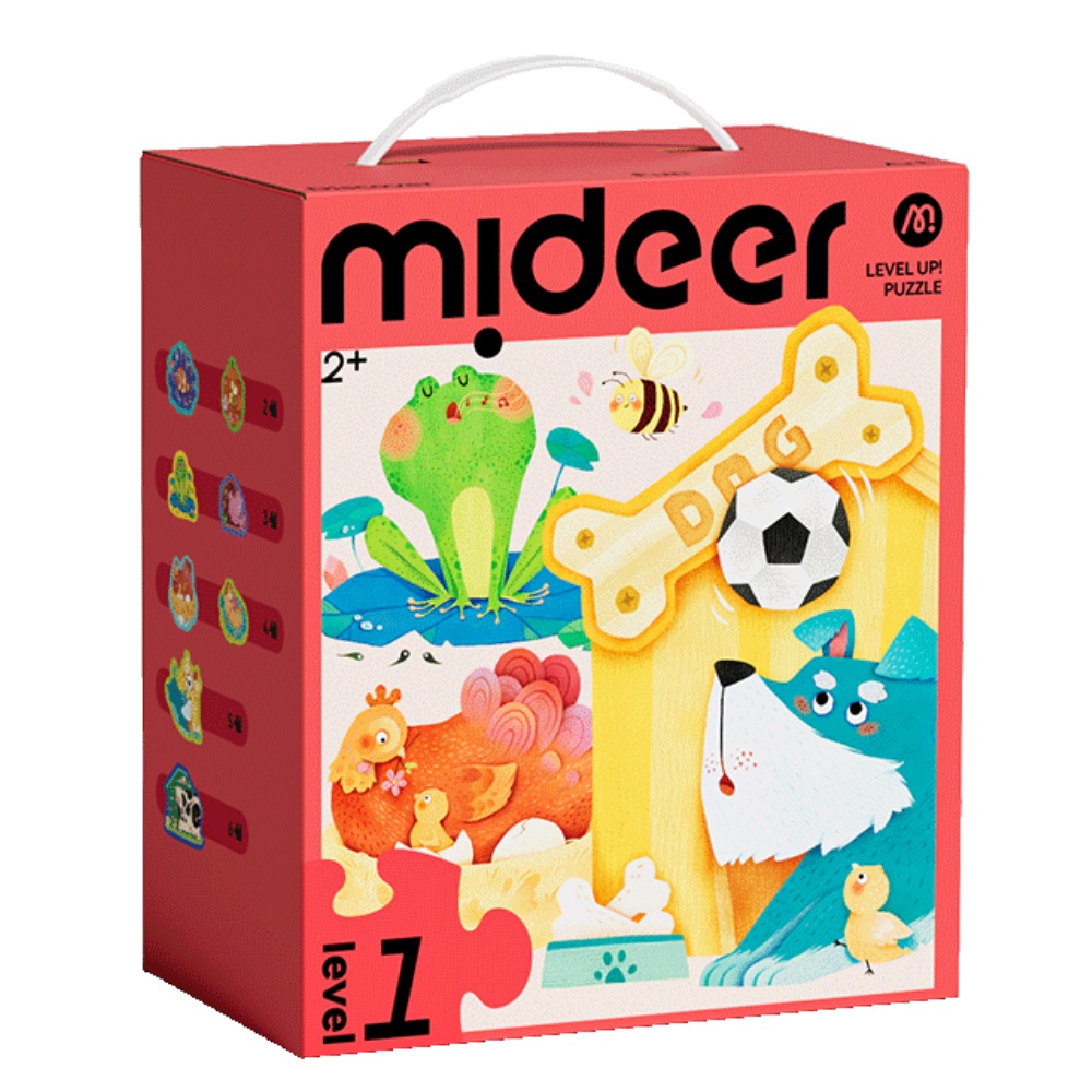 Level Up Jigsaw Puzzle for Kids- 8-in-1 - Level 1 Sweet Home
