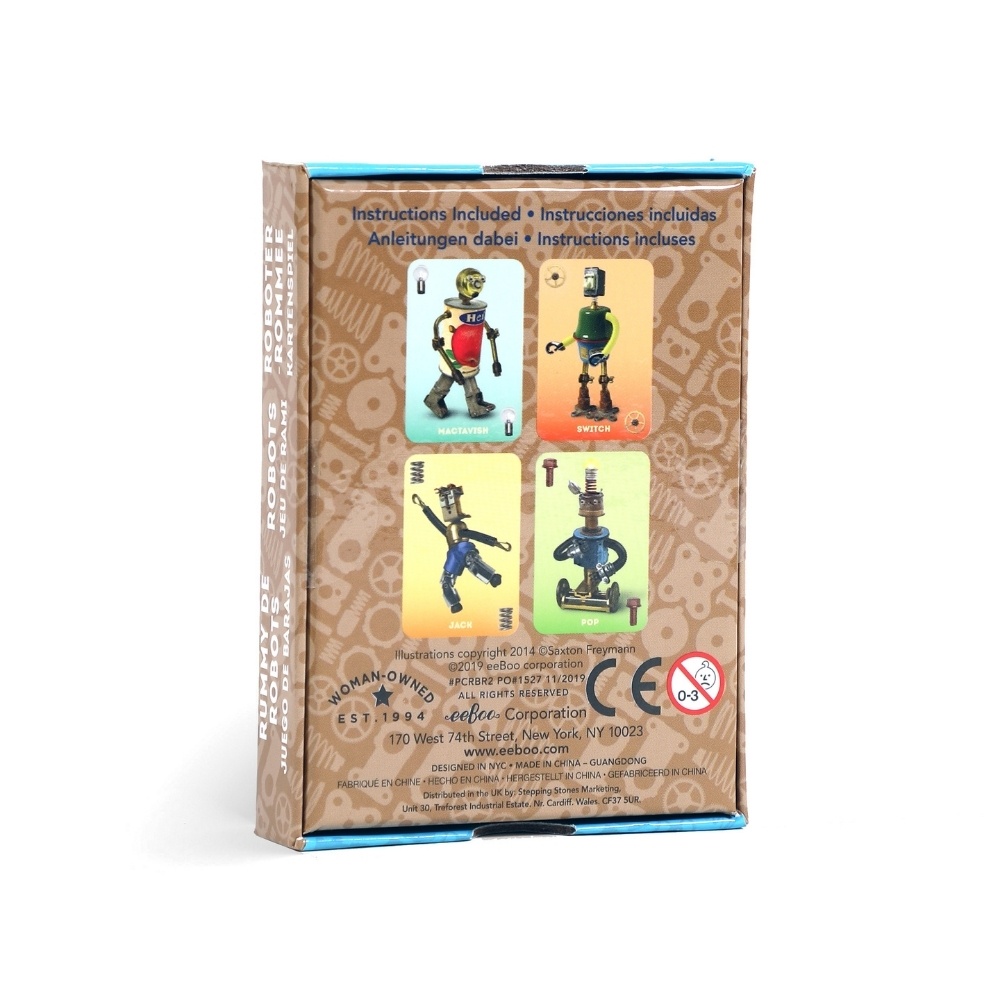 Robot Rummy Playing Cards -**