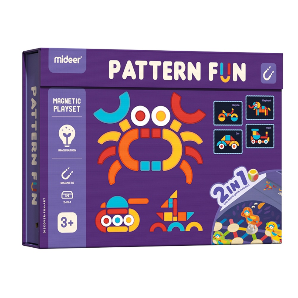 Magnetic Imagination Puzzle Box with Activity Cards