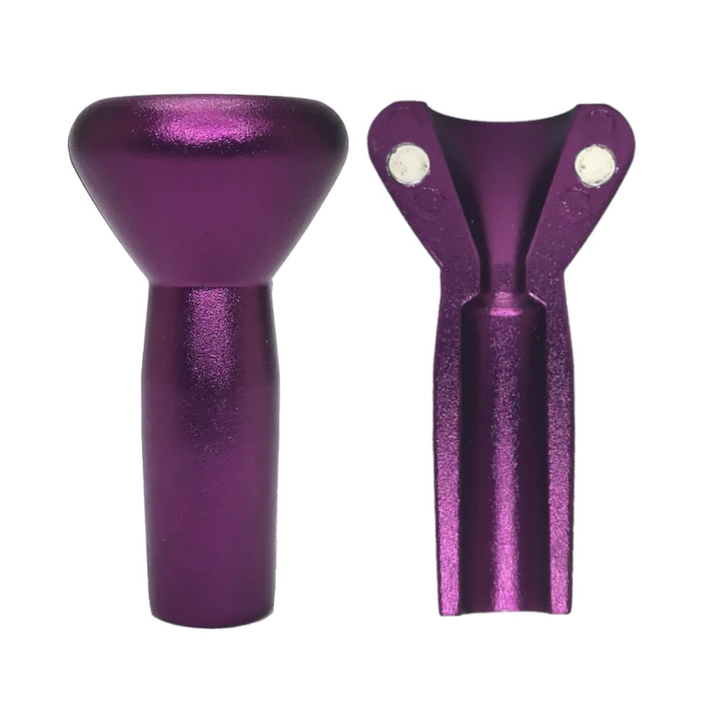 Magnetic Metal Bong Bowl – Assorted Colours — 6 units