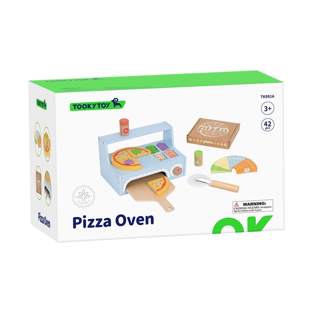 Pretend Play Pizza Oven Toy Set
