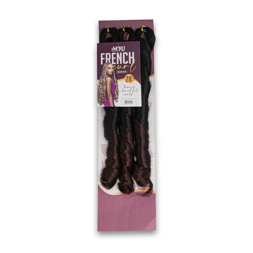 Afrotex 3X French Curl 28 Inch Colour 1/33 - 6 Packs