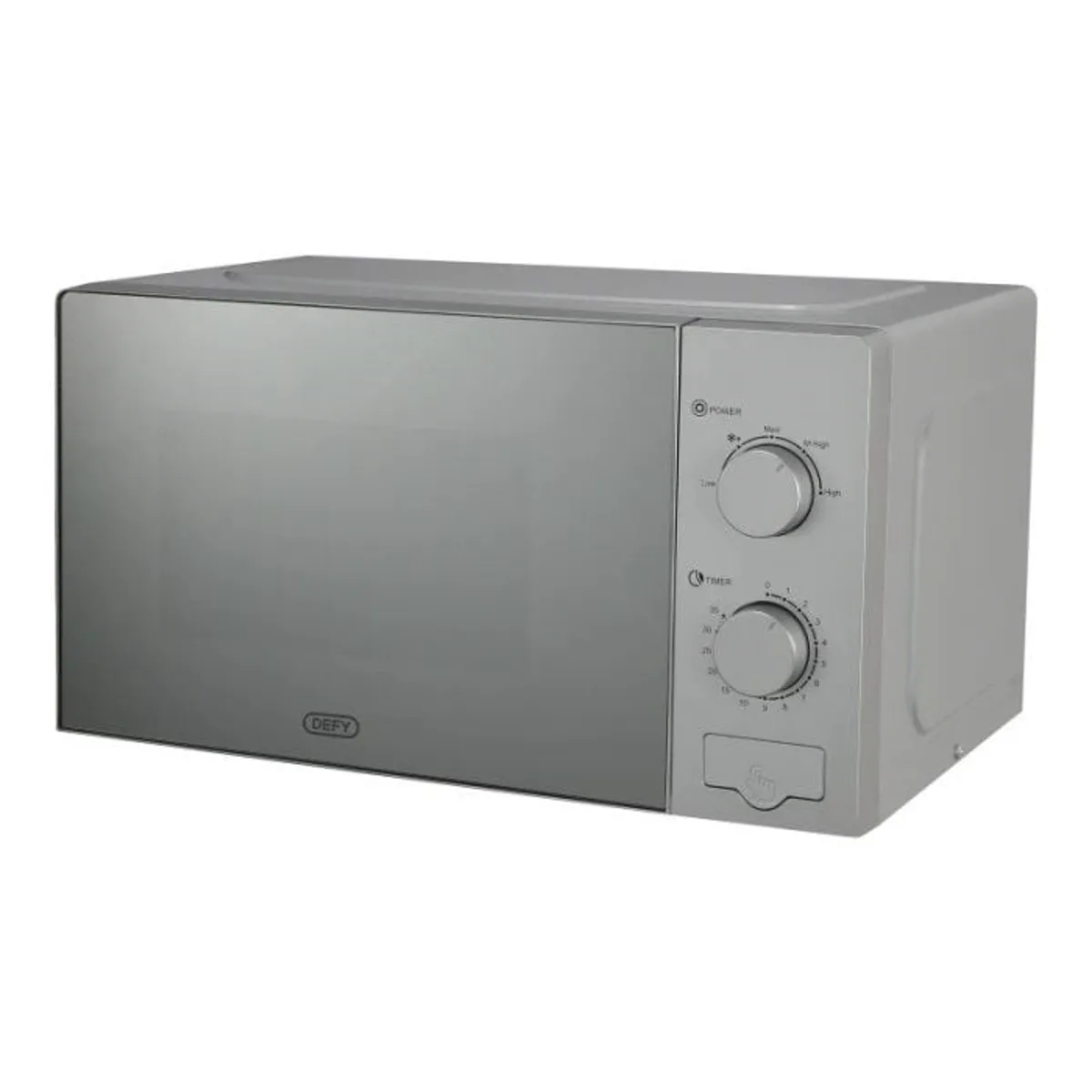 Defy DMO368 20L Manual Microwave - Metallic