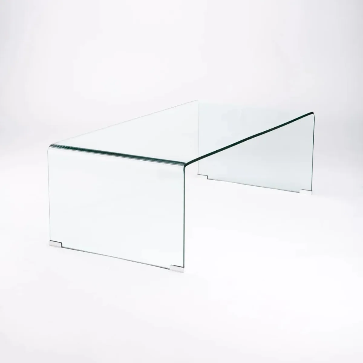 Decofurn Ruby 110cm Tempered-Glass Coffee Table
