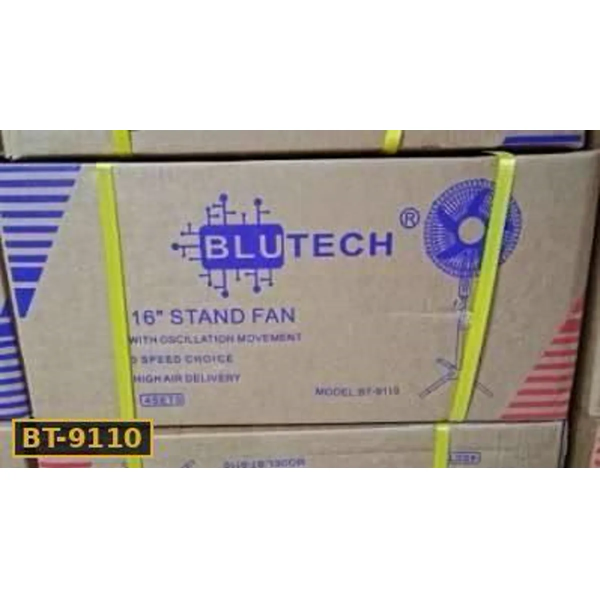 BluTech BT9110 16-inch Pedestal Fan