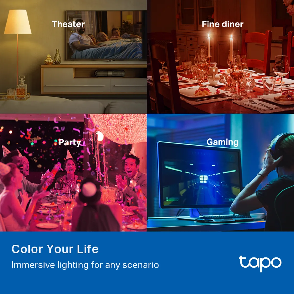 TP-Link Tapo L530E Multicolour Smart Bulb